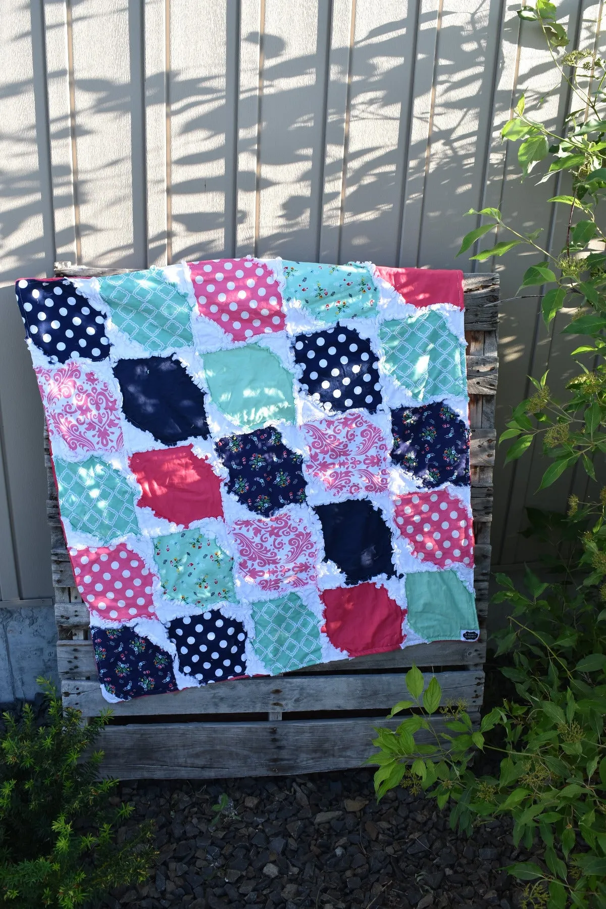 Rag Quilt Pattern Book - Instant Download