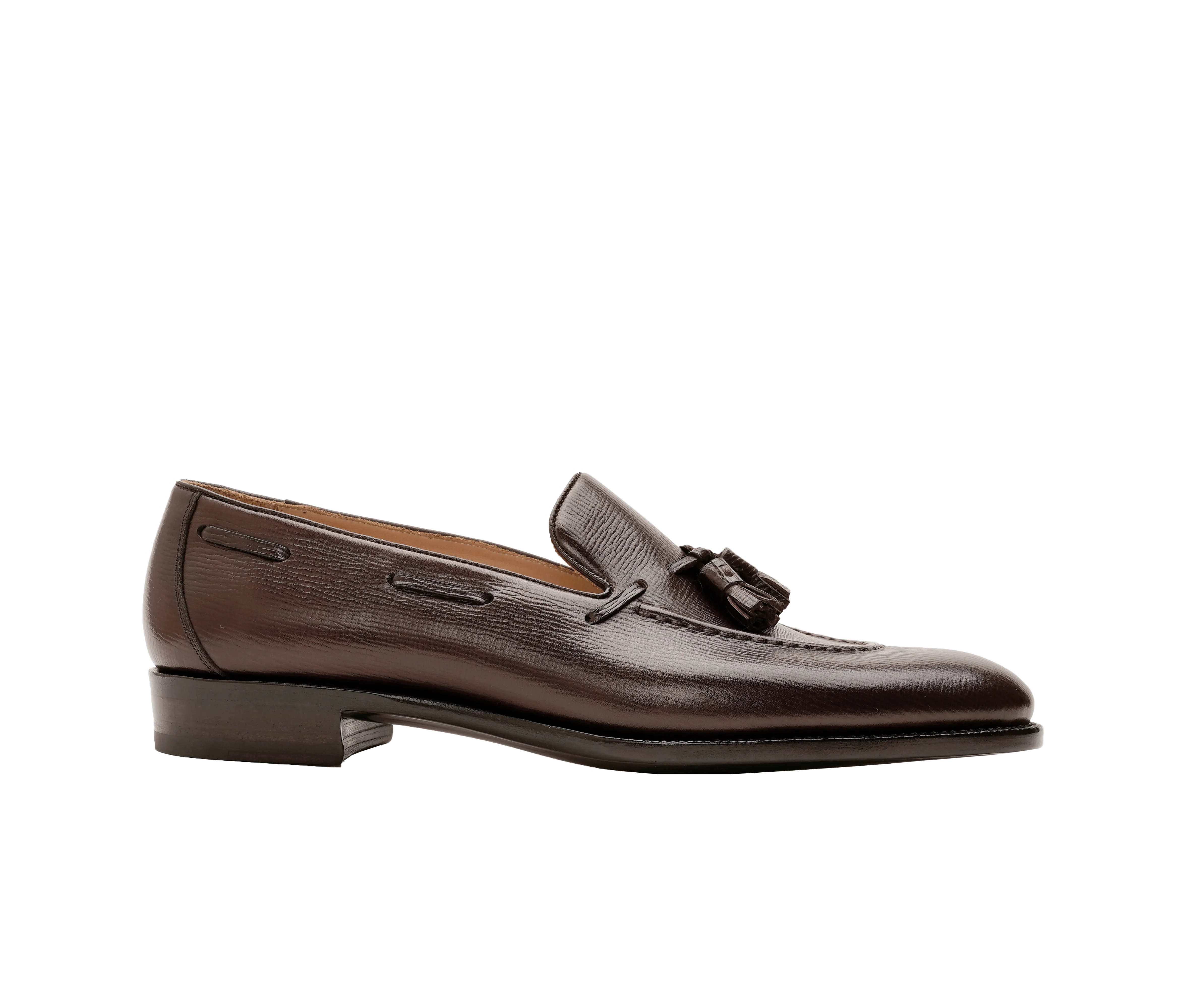 Raj Singhs Dark Brown Tassel Loafers – Handcrafted in Italian Leather