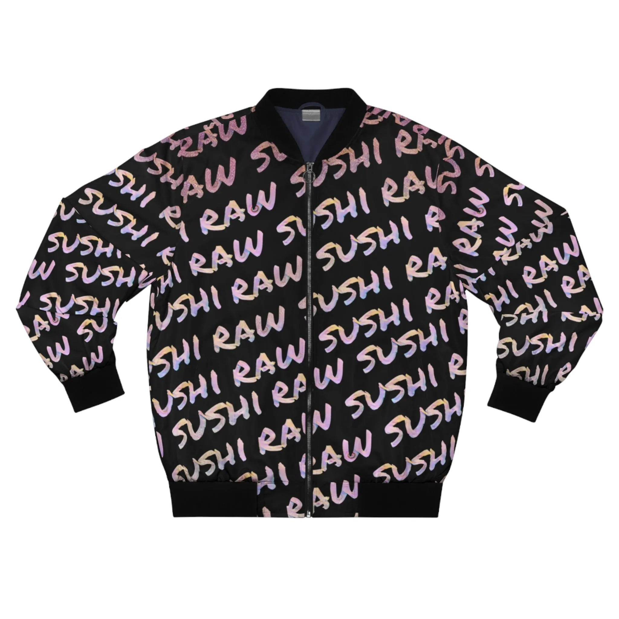 Raw Sushi "SCRIPT" Bomber Jacket
