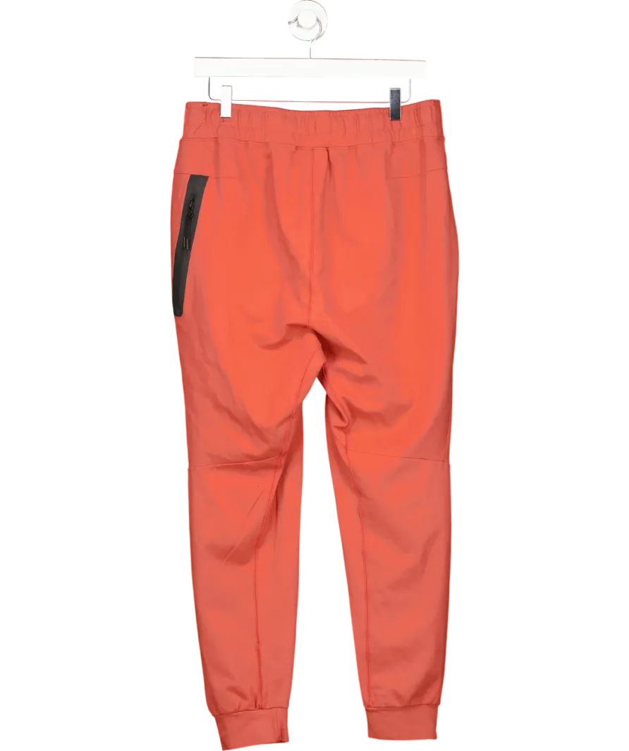 Red Nike Tech Men's Fleece Joggers UK M