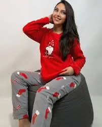 Red Petite Gnome PJ