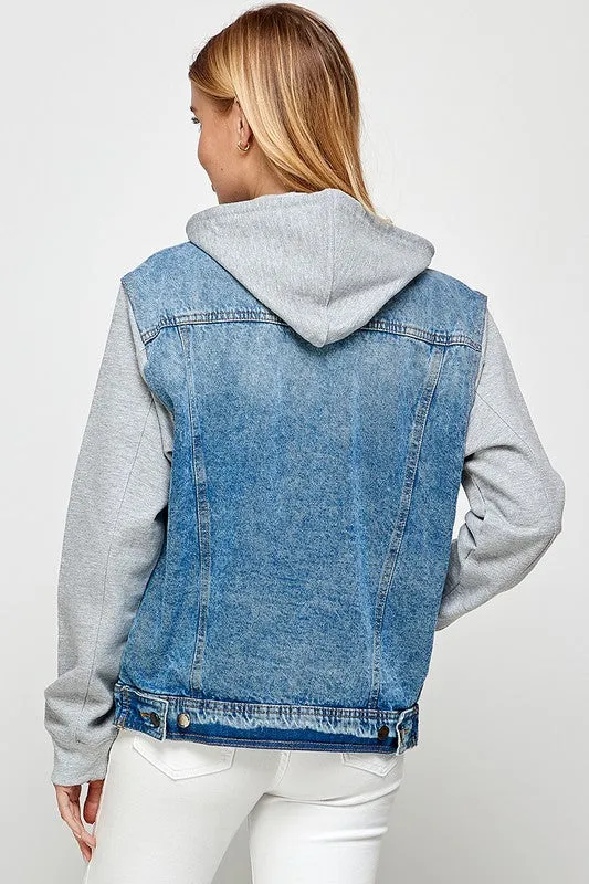 Relaxed Boyfriend Denim Jacket