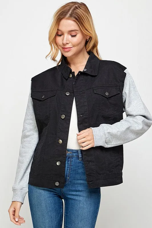Relaxed Boyfriend Denim Jacket