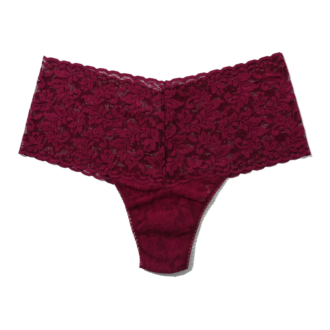 Retro Lace Thong