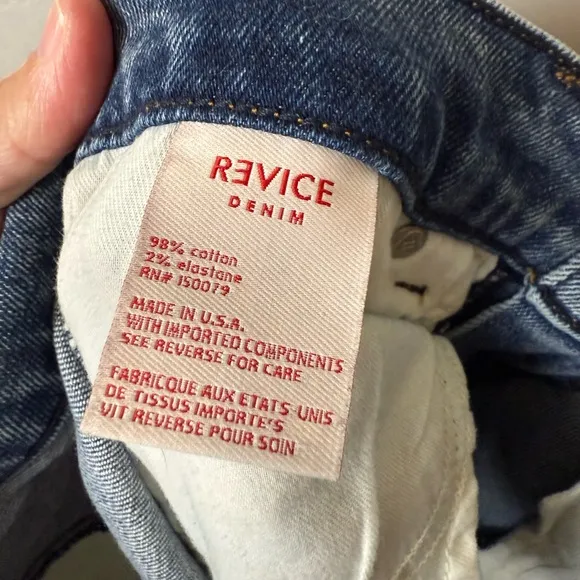 REVICE Denim Stargazer Venus Crop Jeans Size 30