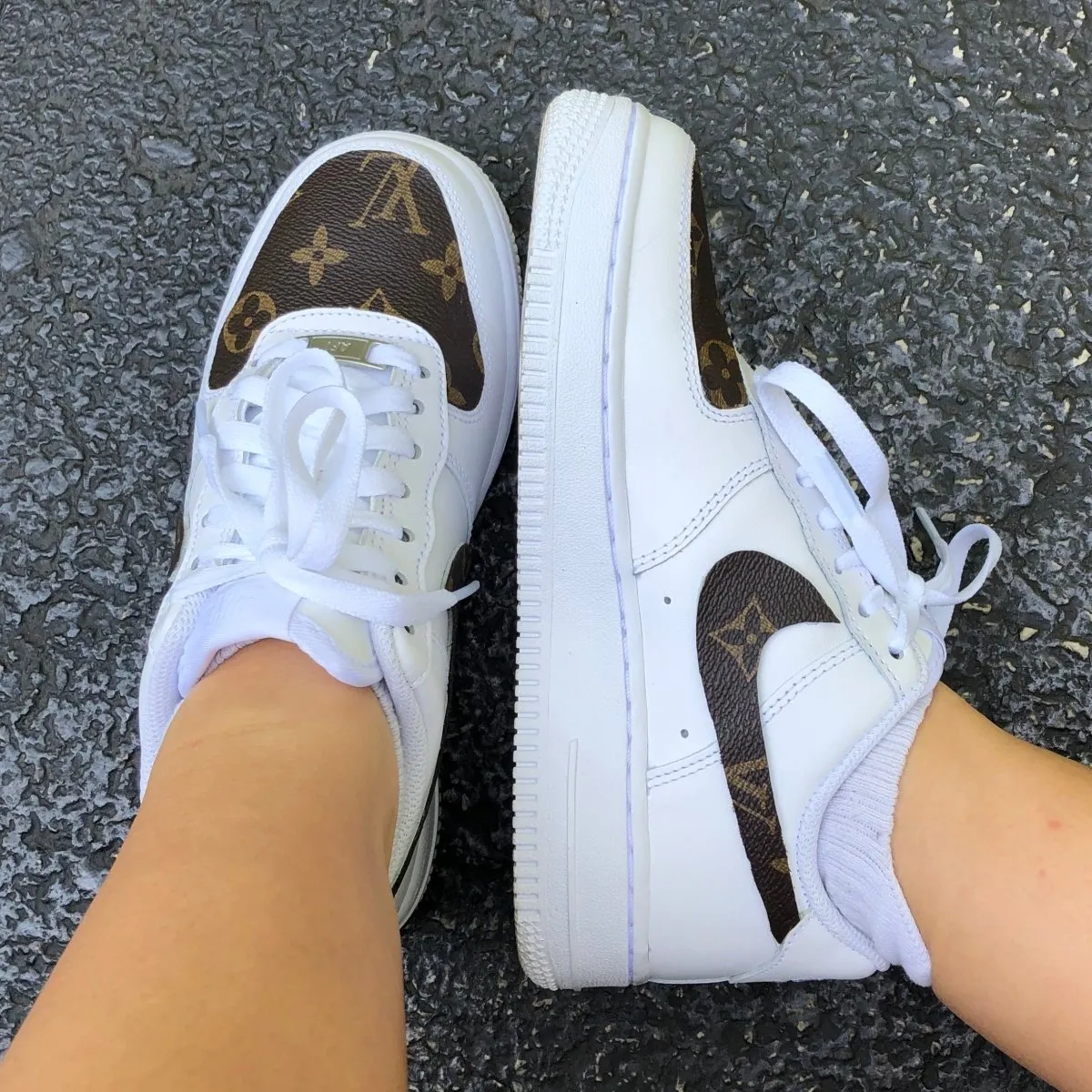 Reworked LV Nike AF1 (Women's)