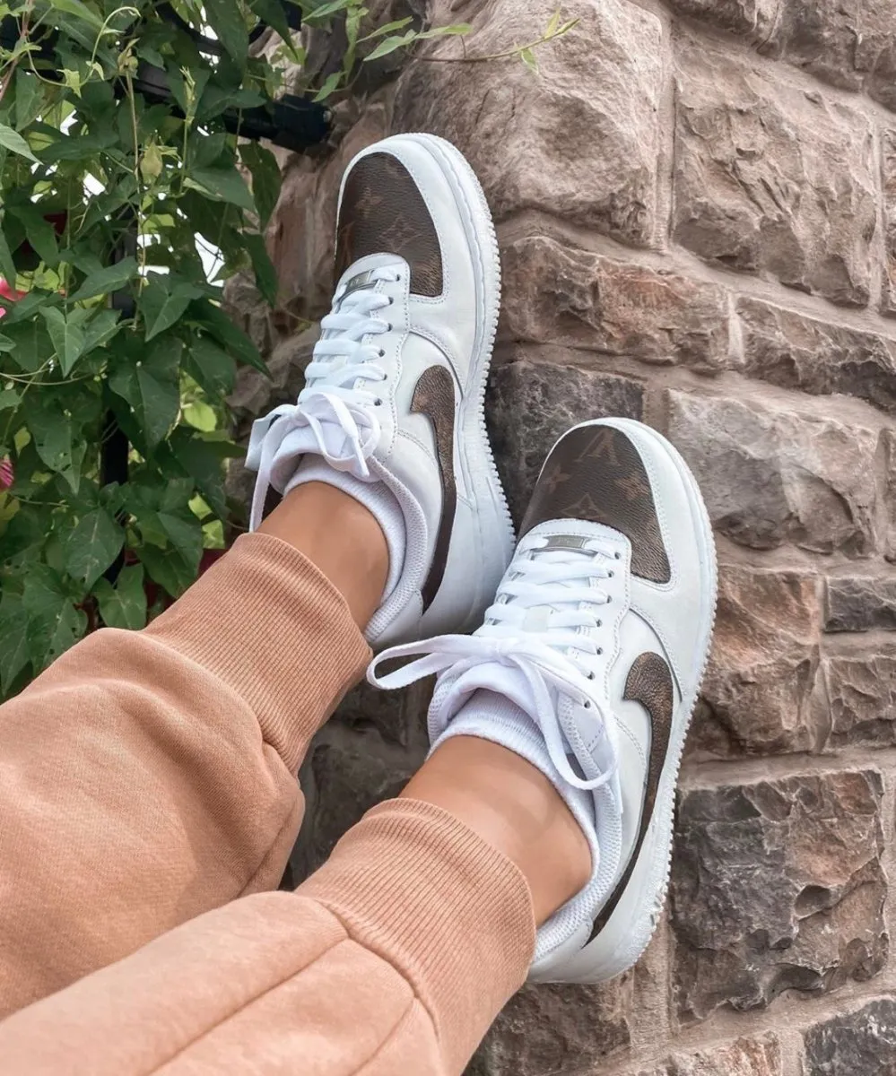 Reworked LV Nike AF1 (Women's)