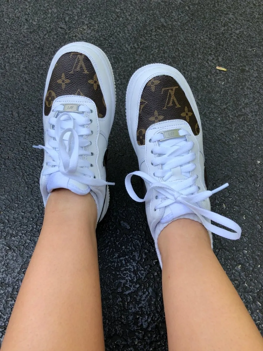 Reworked LV Nike AF1 (Women's)