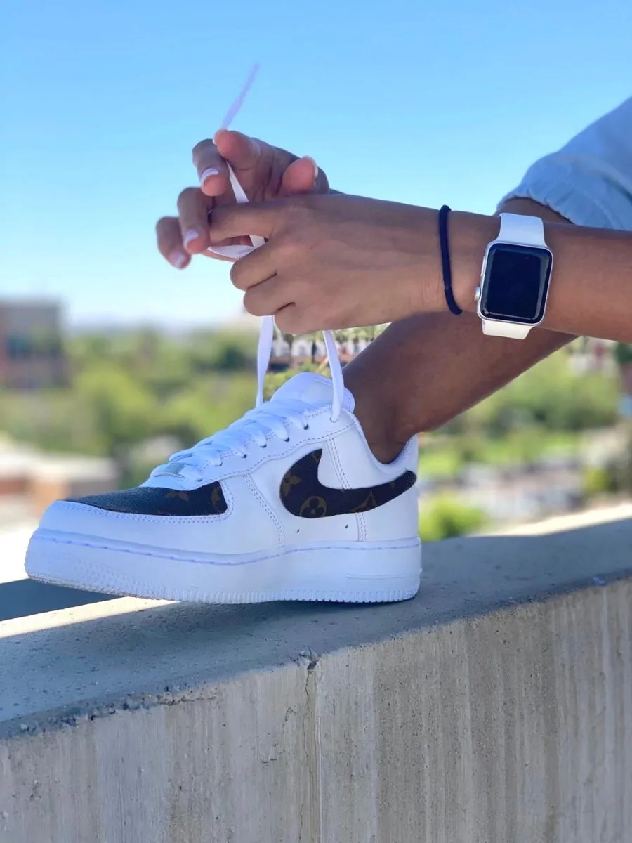 Reworked LV Nike AF1 (Women's)