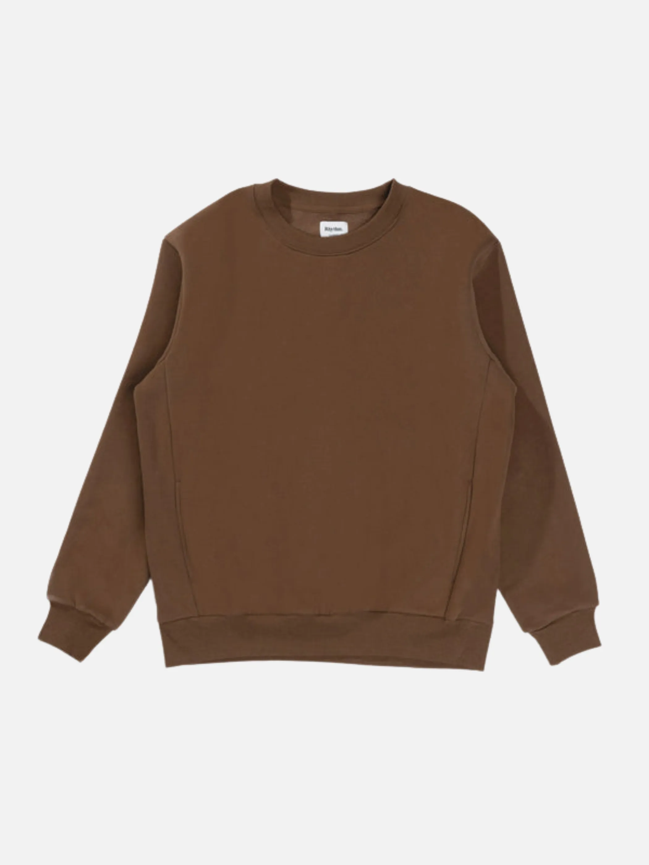 Rhythm Classic Fleece Crew - Chocolate