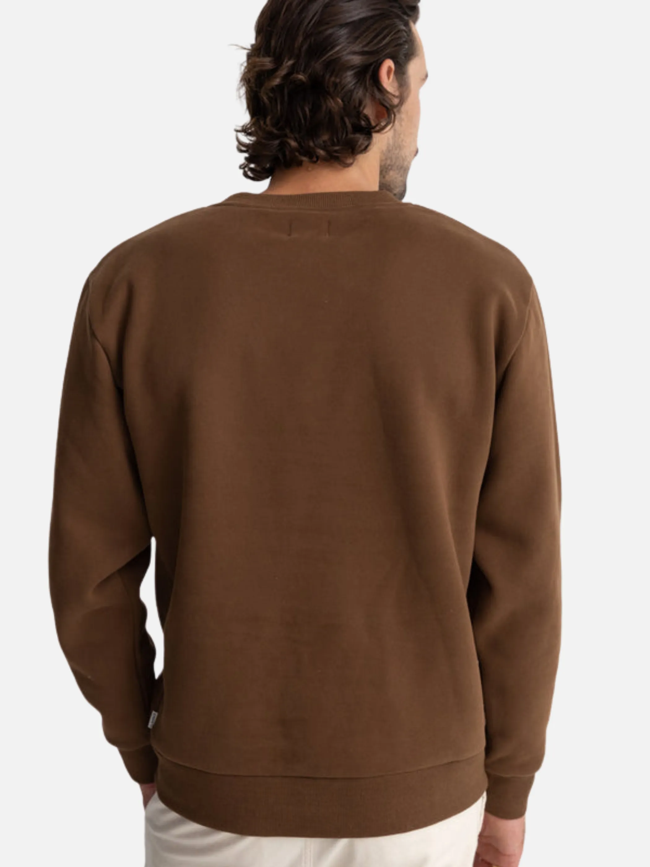 Rhythm Classic Fleece Crew - Chocolate