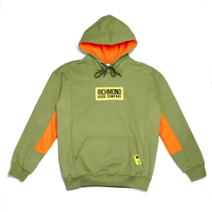 Richmond Box Logo Hoodie - Olive Drab