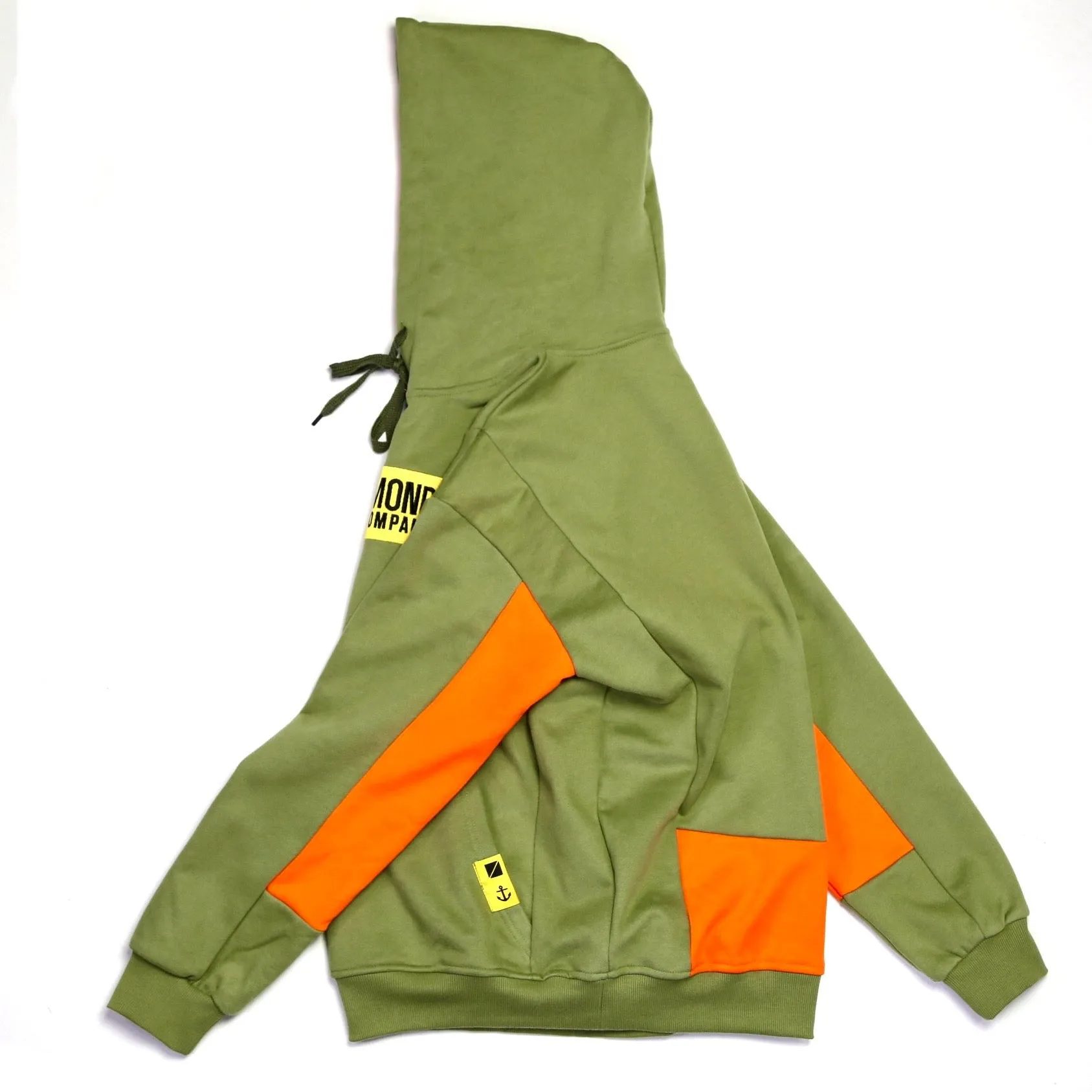 Richmond Box Logo Hoodie - Olive Drab