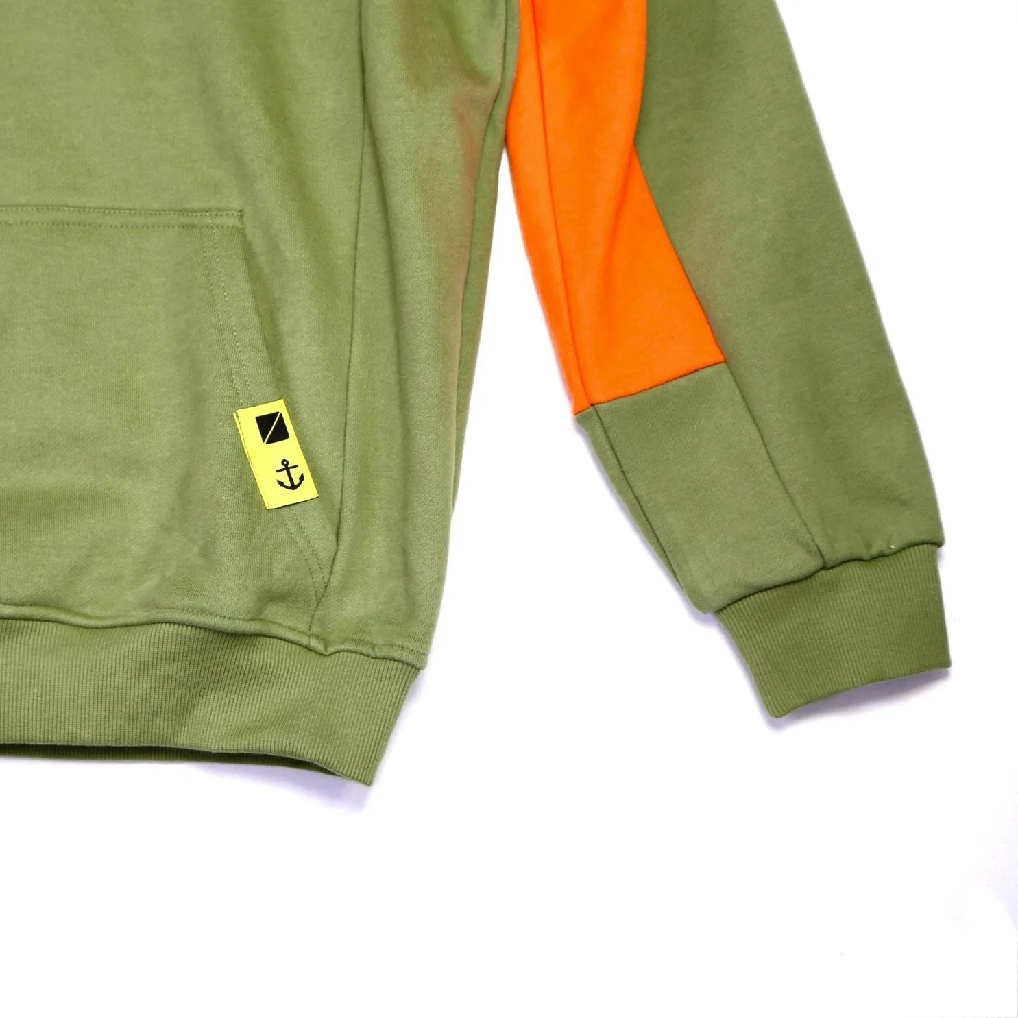 Richmond Box Logo Hoodie - Olive Drab