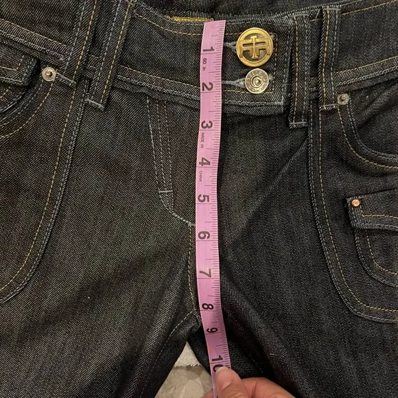River island dark denim bootcut flare jeans NWT