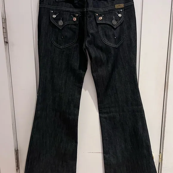 River island dark denim bootcut flare jeans NWT