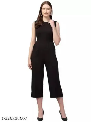 RM FASHION Beautiful Full SlNew PolyCrepe Womens Jumpsuitseeves Long Jumpsuit For Women