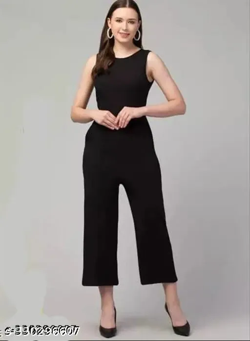 RM FASHION Beautiful Full SlNew PolyCrepe Womens Jumpsuitseeves Long Jumpsuit For Women