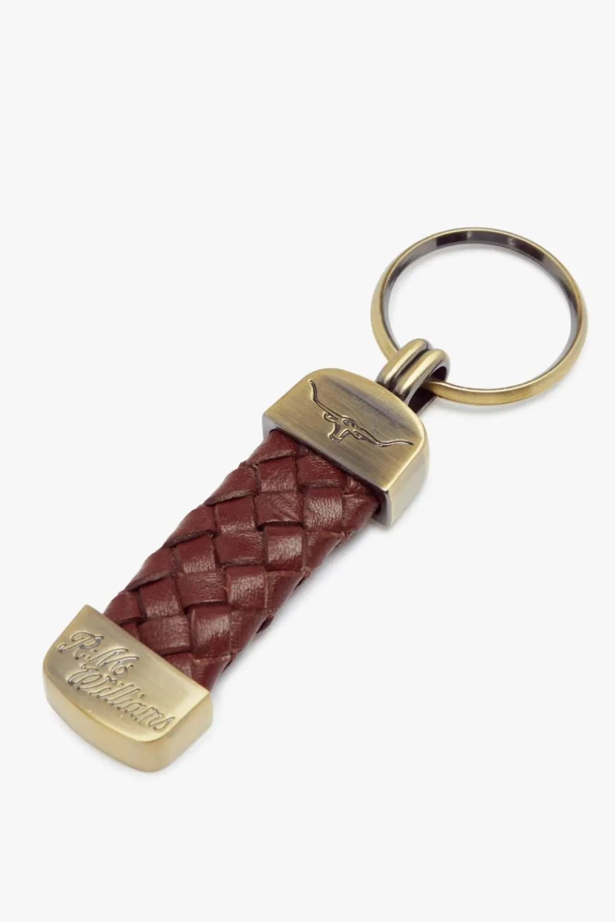 RM Williams Plaited Key Ring