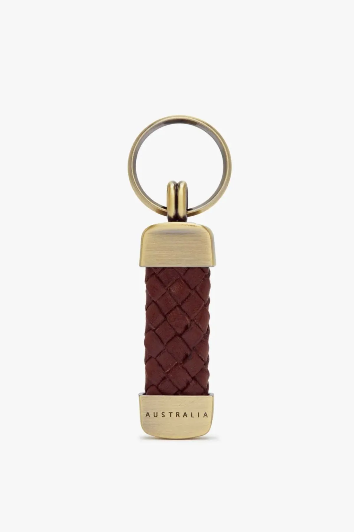 RM Williams Plaited Key Ring