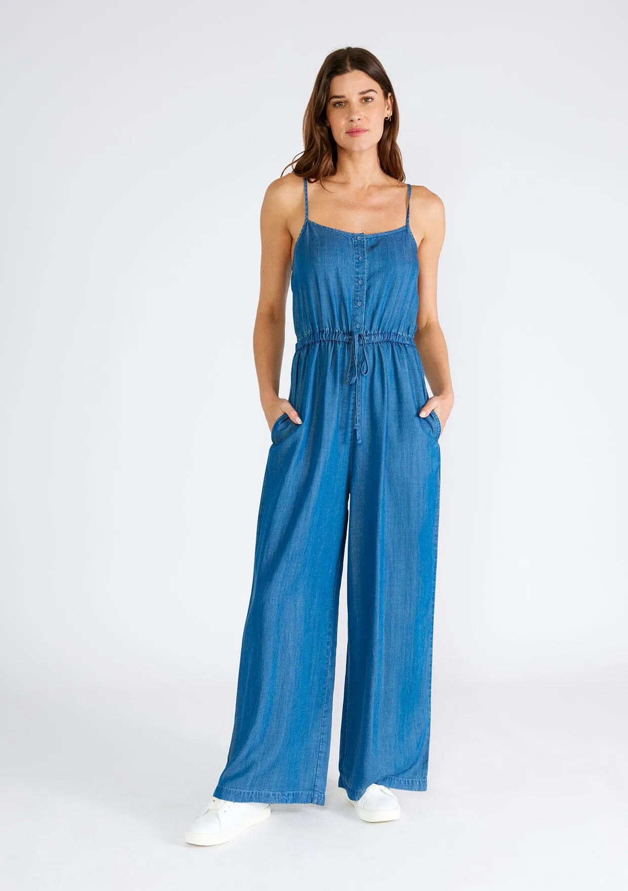 Roll With It Tencel Jumpsuit