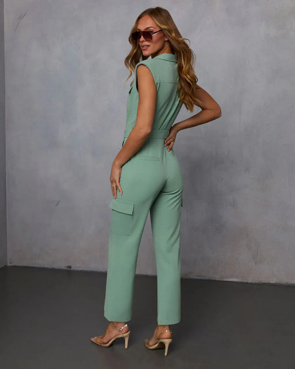 Romy Belted Jumpsuit
