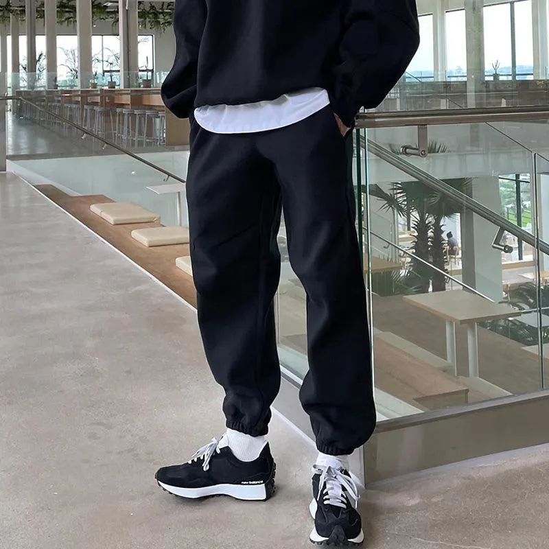 Round Neck Pullover & Pants Tracksuit