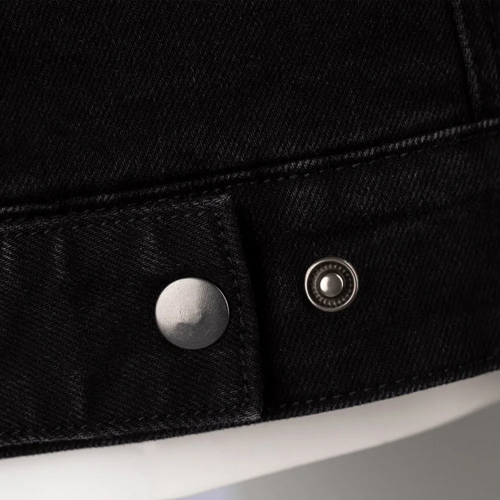 RST X KEVLAR SHERPA DENIM CE LADIES TEXTILE SHIRT [BLACK]