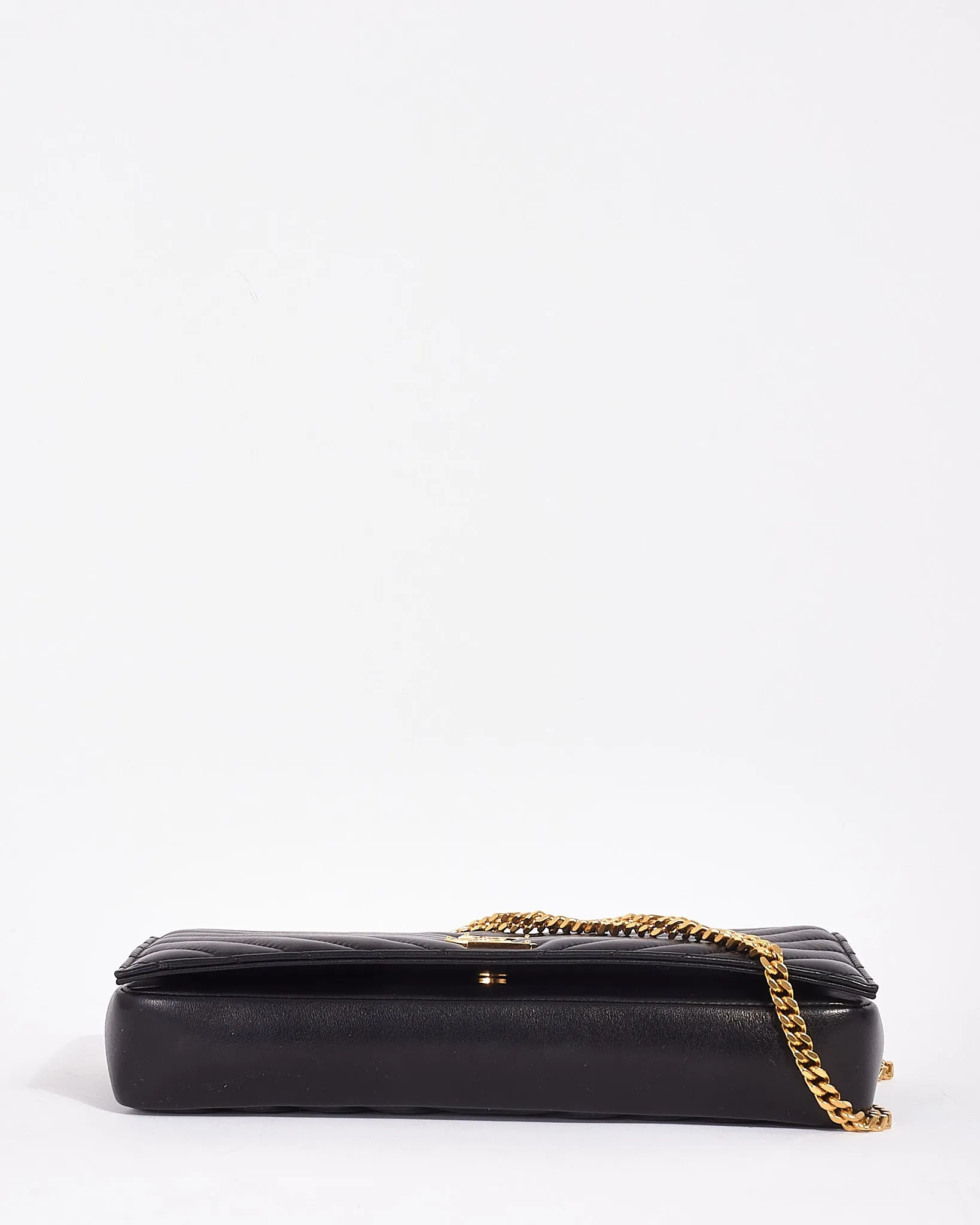 Saint Laurent Black Quilted Leather Kate 99 Quilted Shoulder Bag