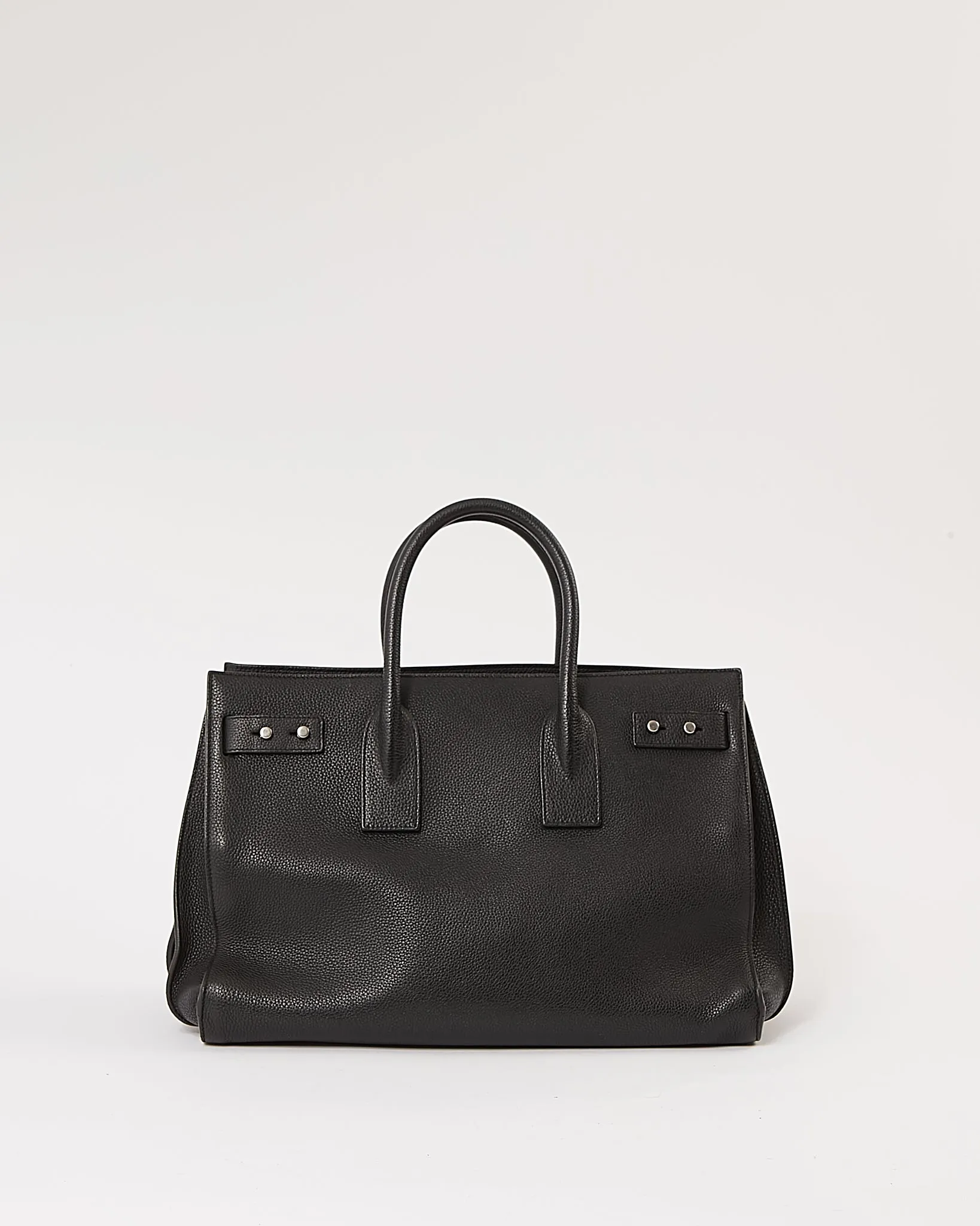 Saint Laurent Black Small Sac de Jour Souple Tote Bag