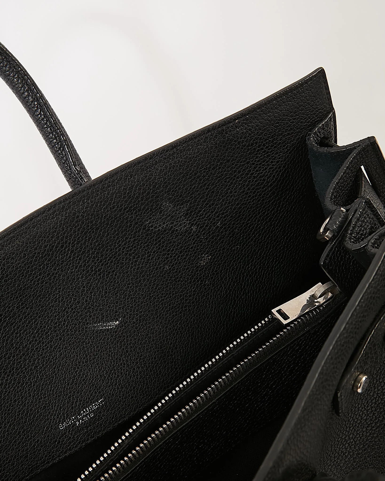 Saint Laurent Black Small Sac de Jour Souple Tote Bag