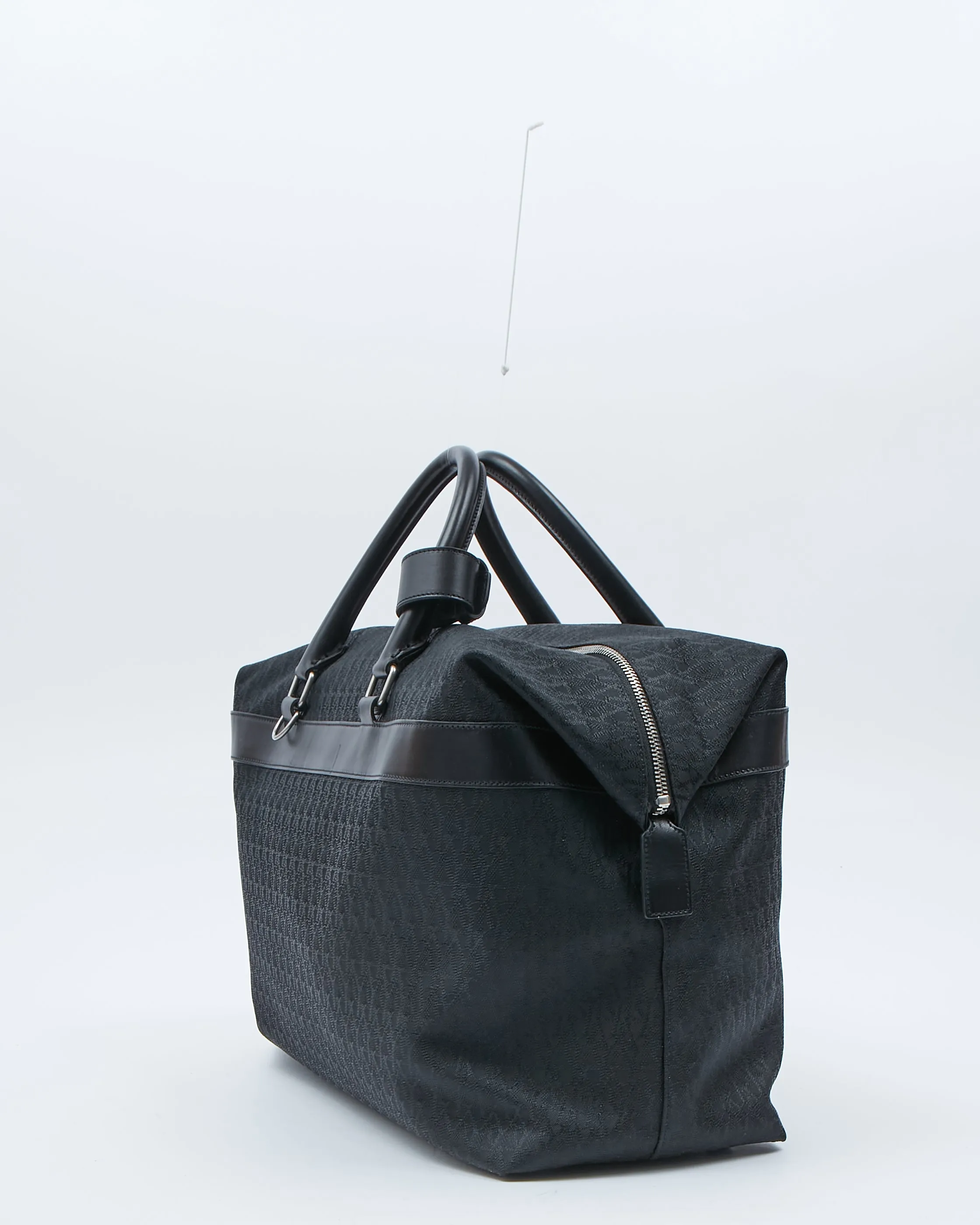 Saint Laurent Monogram Canvas & Leather Travel Duffle Bag