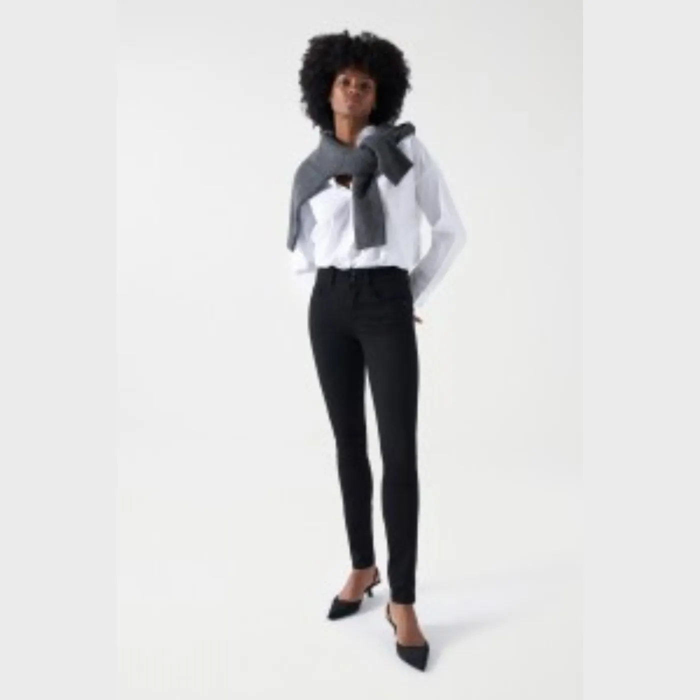 Salsa Secret True Black Skinny Leg
