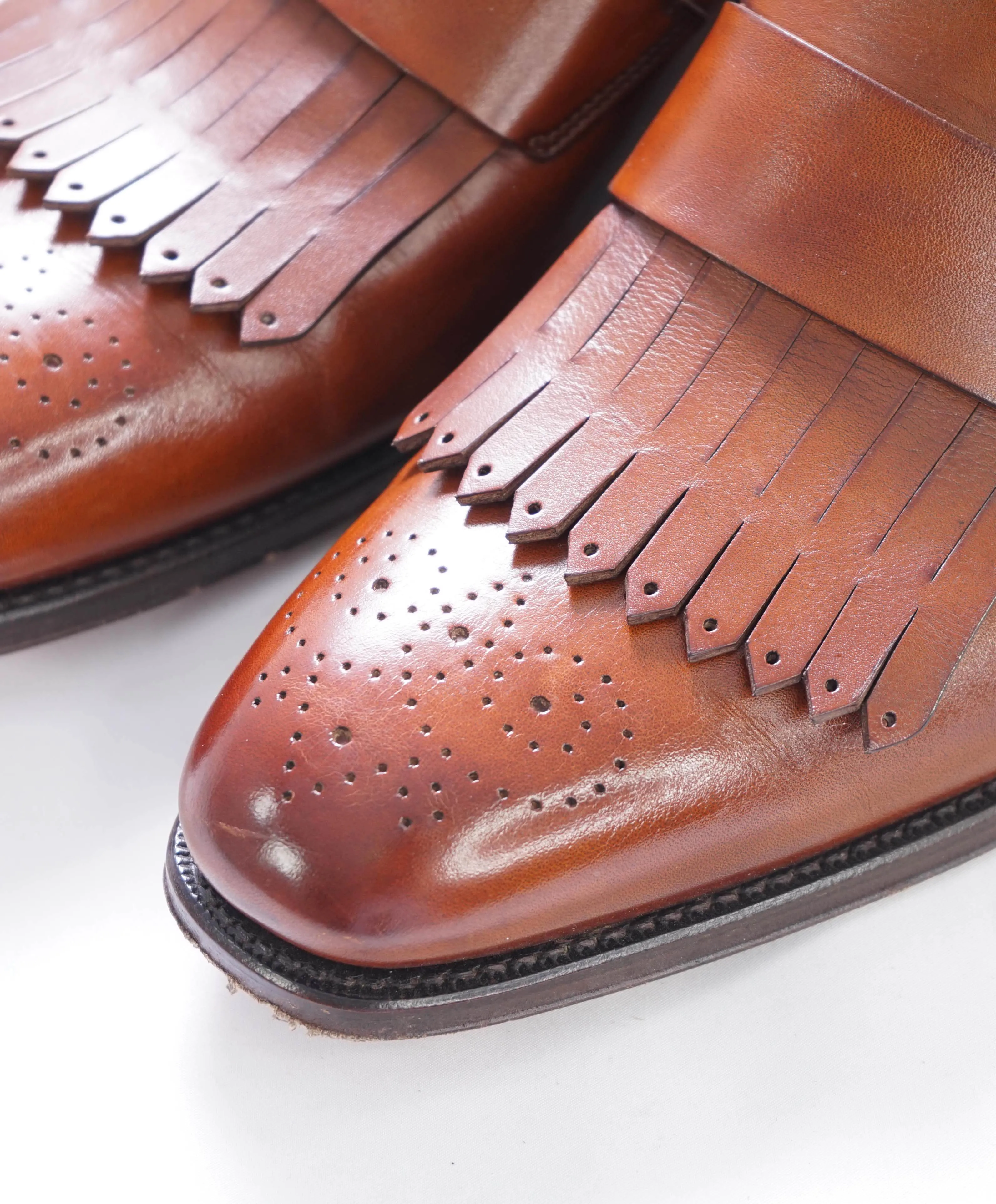 SALVATORE FERRAGAMO - TRAMEZZA "SATURN" Tassel Loafers - 10.5 EE