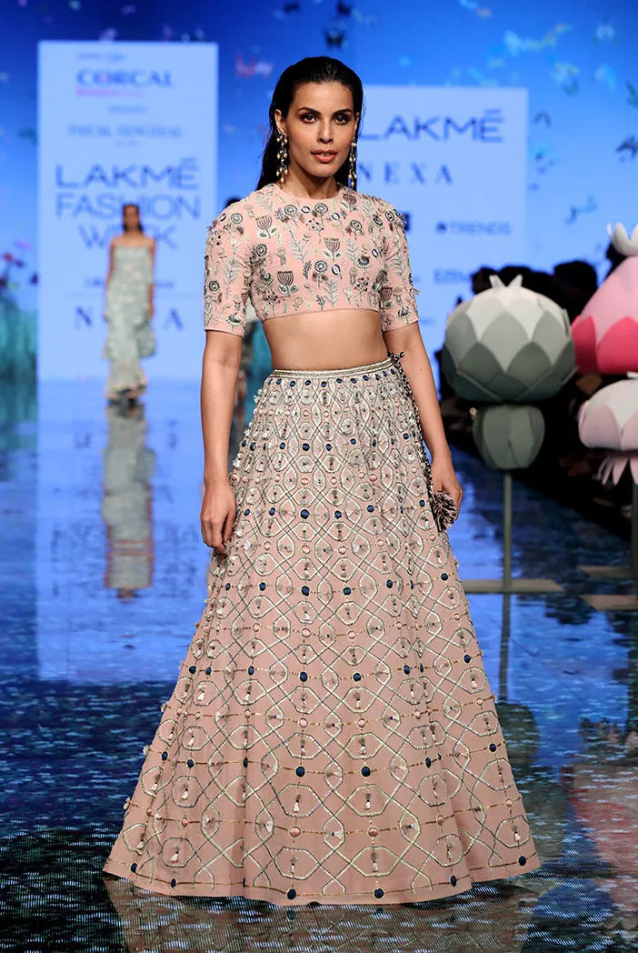 Sasha Blush Lehenga