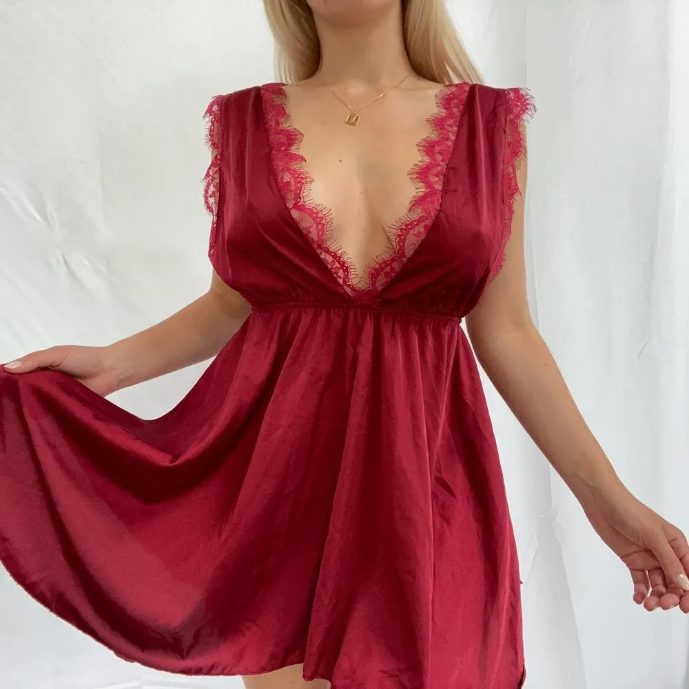 Satin Dress