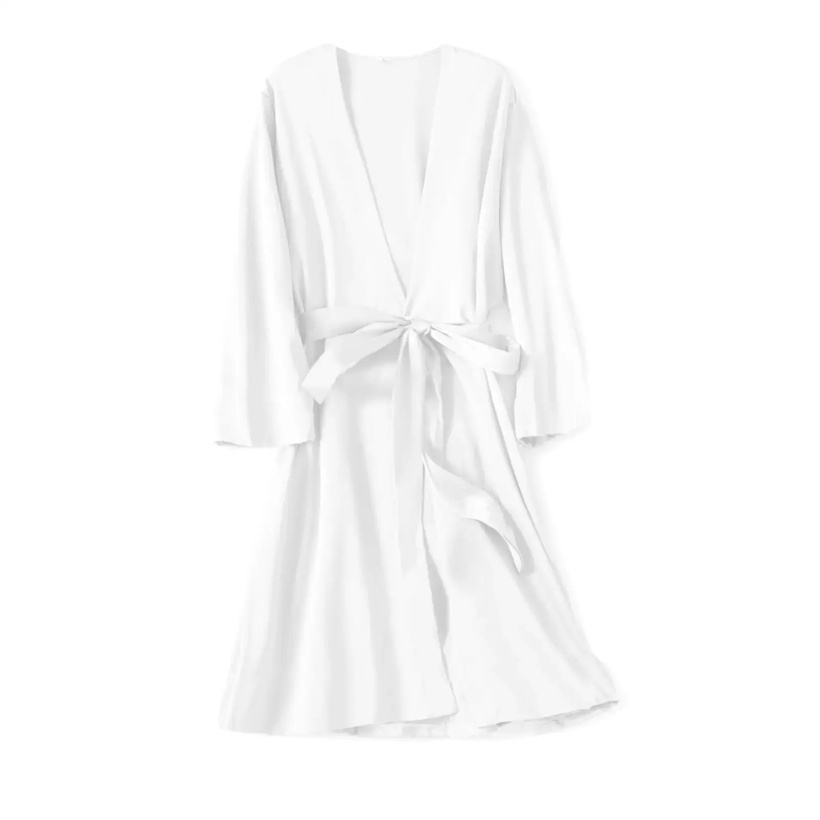 Satin Robe Female Lingerie Sleepwear