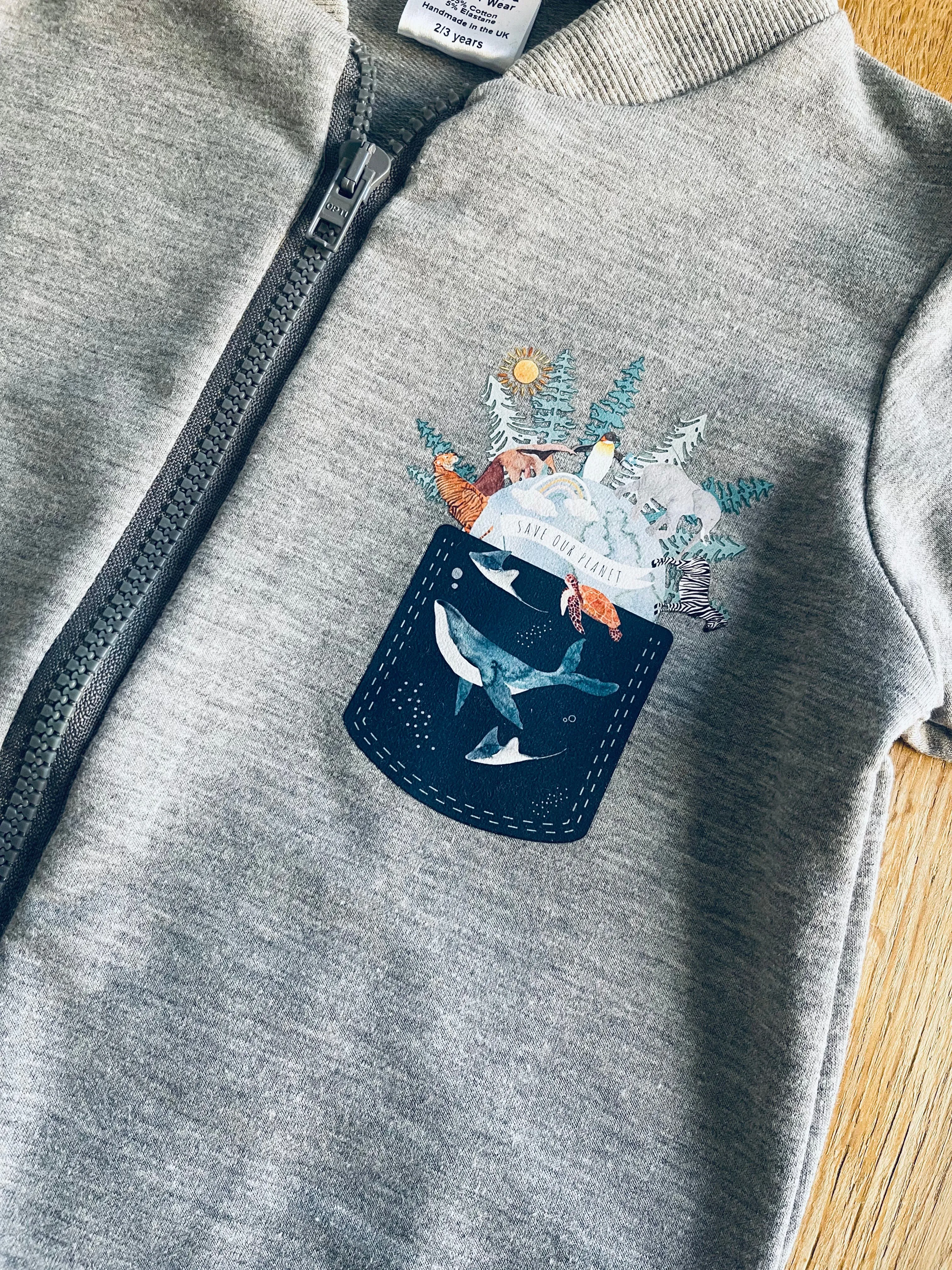 Save Our Planet Bomber Jacket
