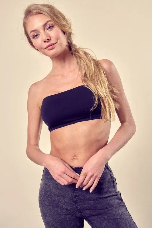 Seamless Bandeau Black