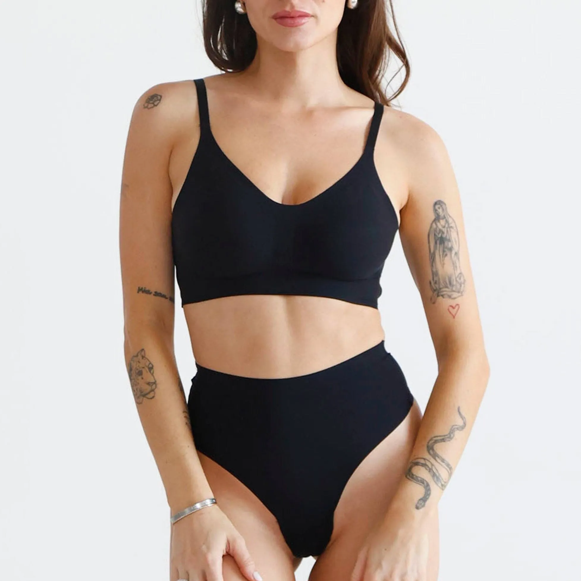 Seamless High Waist Thong
