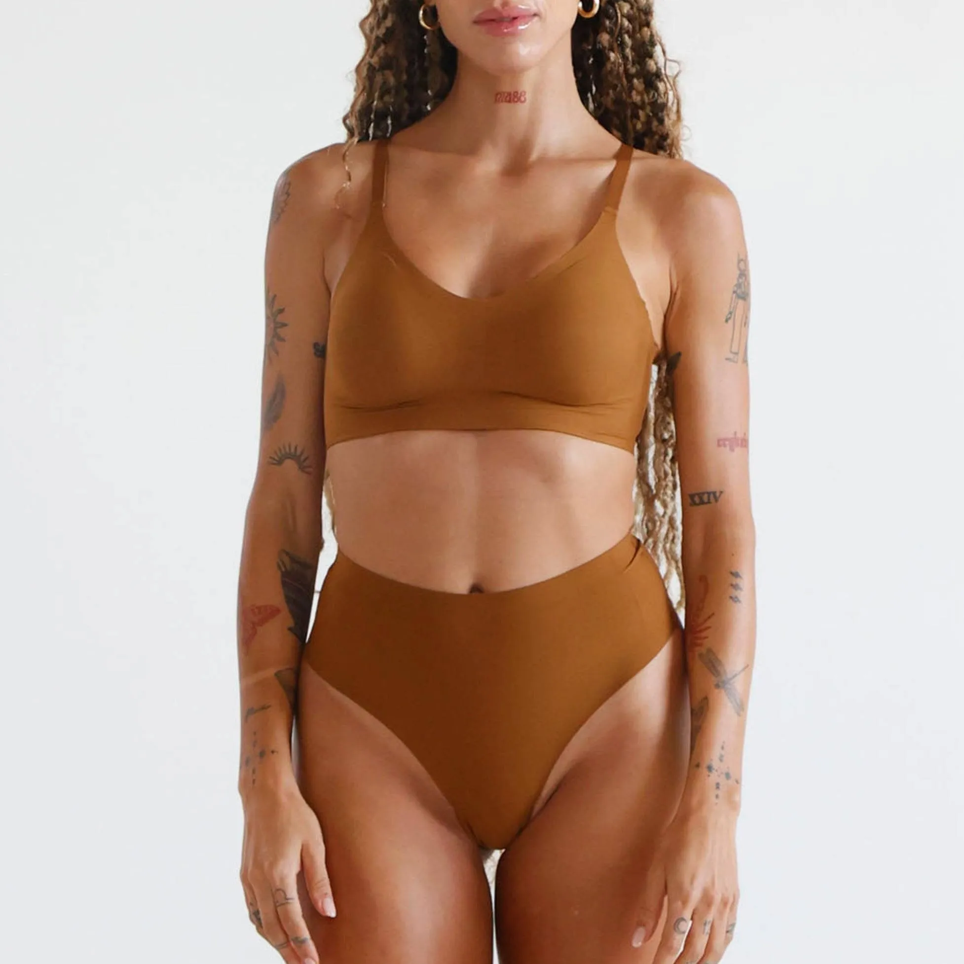Seamless High Waist Thong