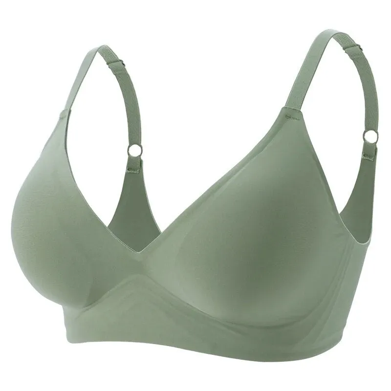 Seamless Wire-Free Bra for Women - Comfortable Sexy Bralette Underwear
