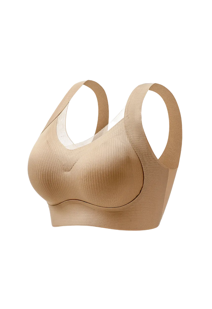 Seamless Wireless Bra with Detachable Pad