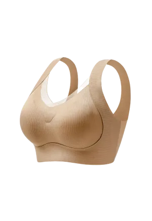 Seamless Wireless Bra with Detachable Pad