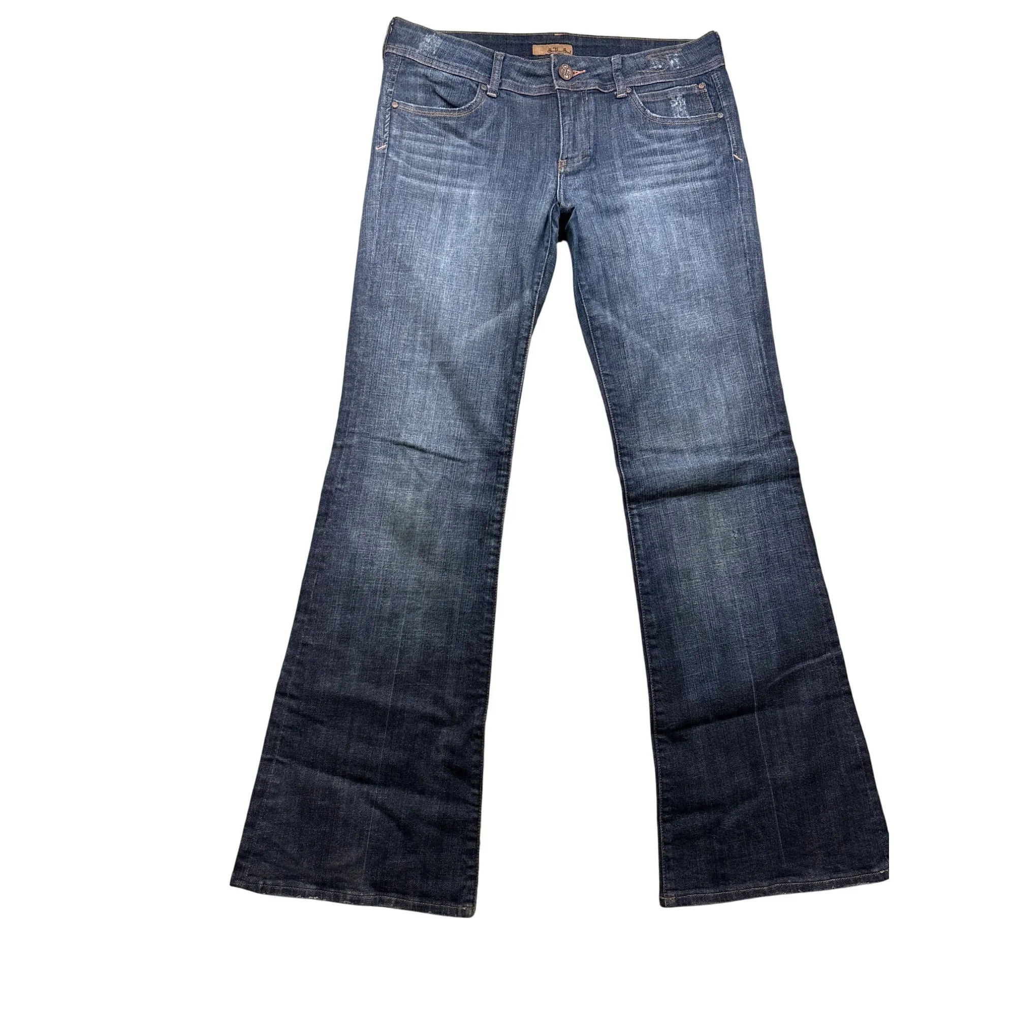 See Thru Soul Womens Bootcut Jeans Size 30 Cotton Blend Denim #6377