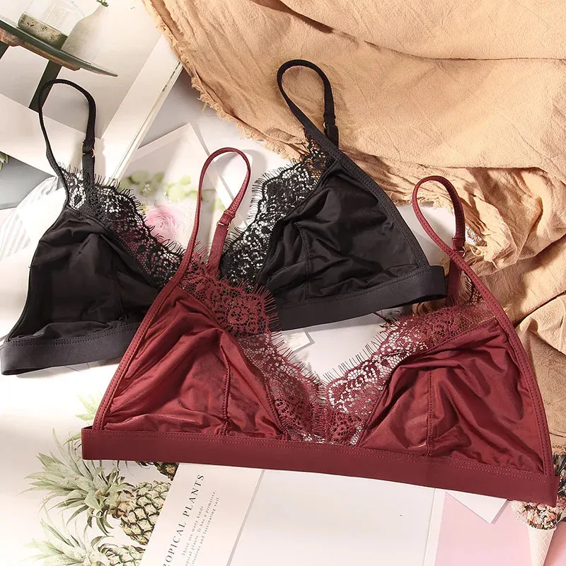 Sexy Bralette for Women - Wireless, Seamless 3/4 Cup Intimates Lingerie