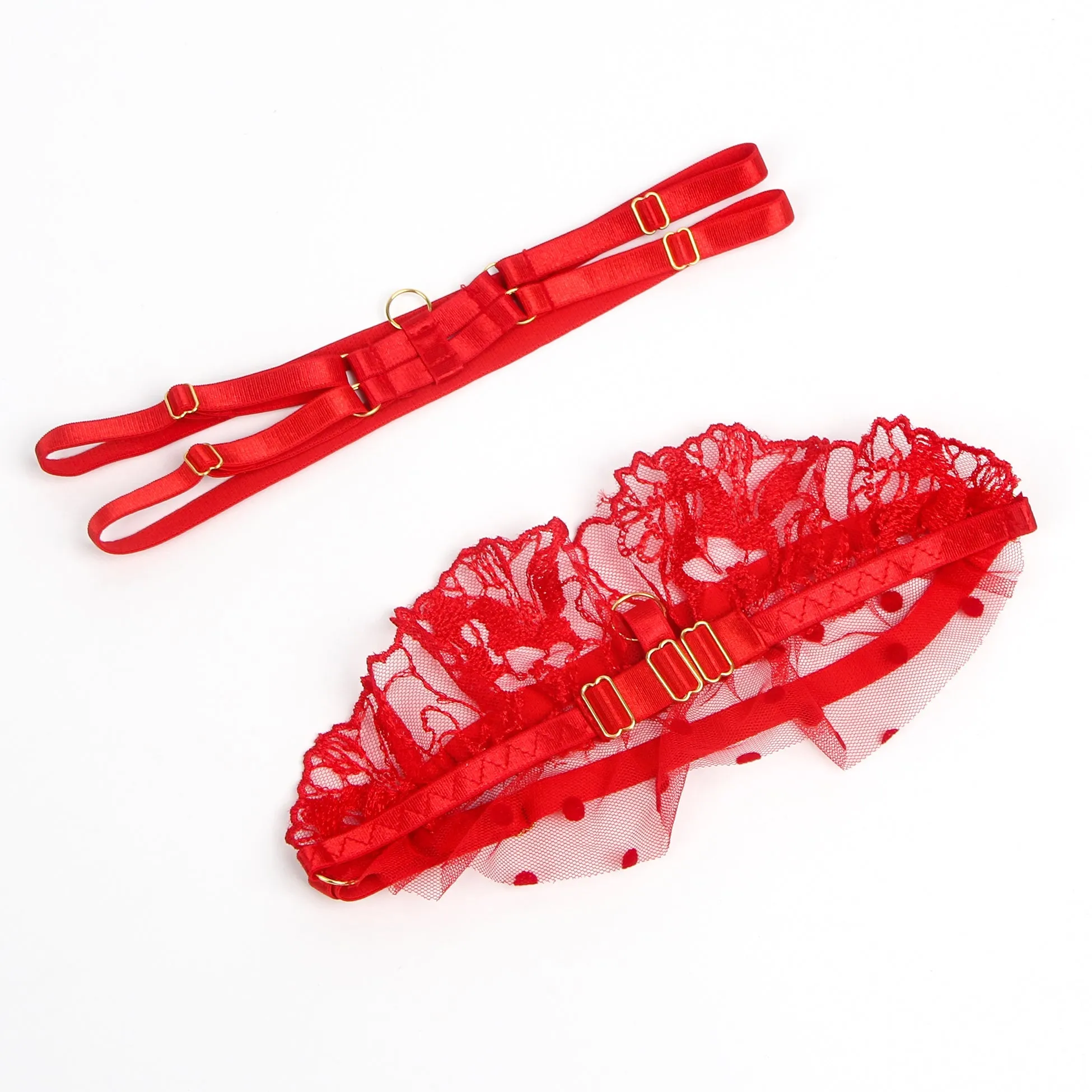 Sexy Egypt Lace Garter Bra Panty Set BRIDE ESSENTIALS
