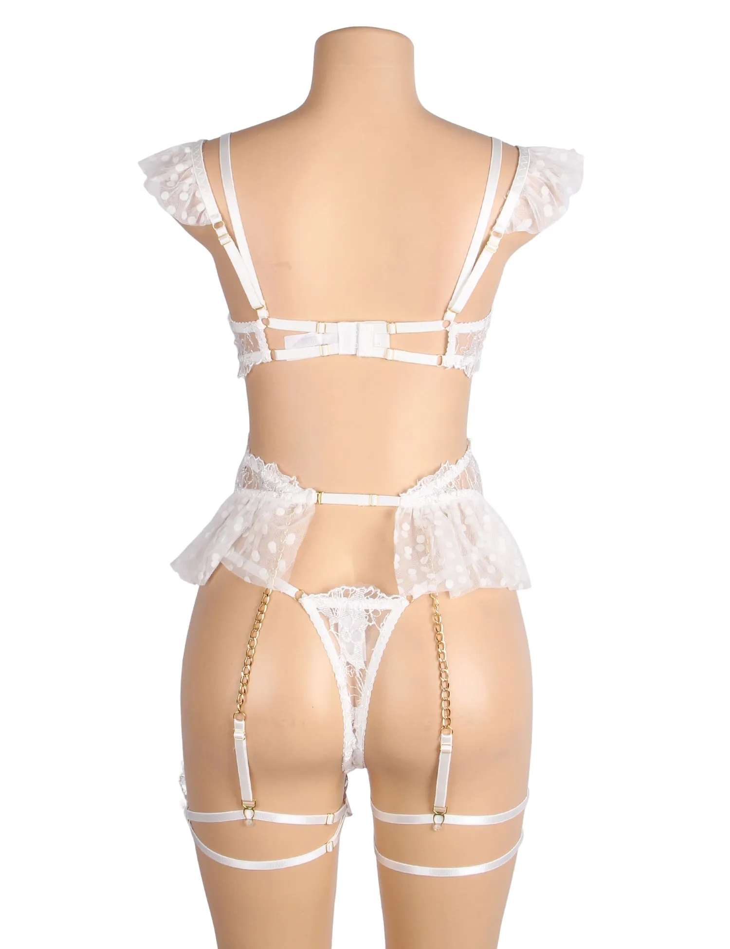 Sexy Egypt Lace Garter Bra Panty Set BRIDE ESSENTIALS
