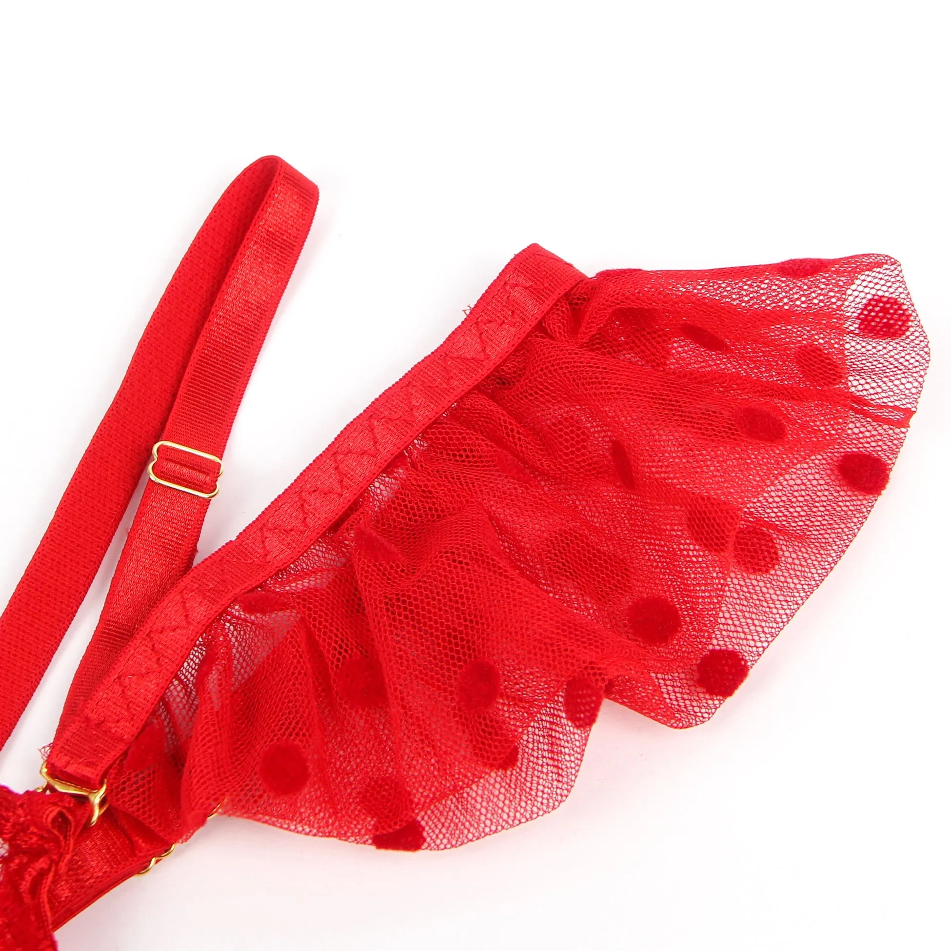 Sexy Egypt Lace Garter Bra Panty Set