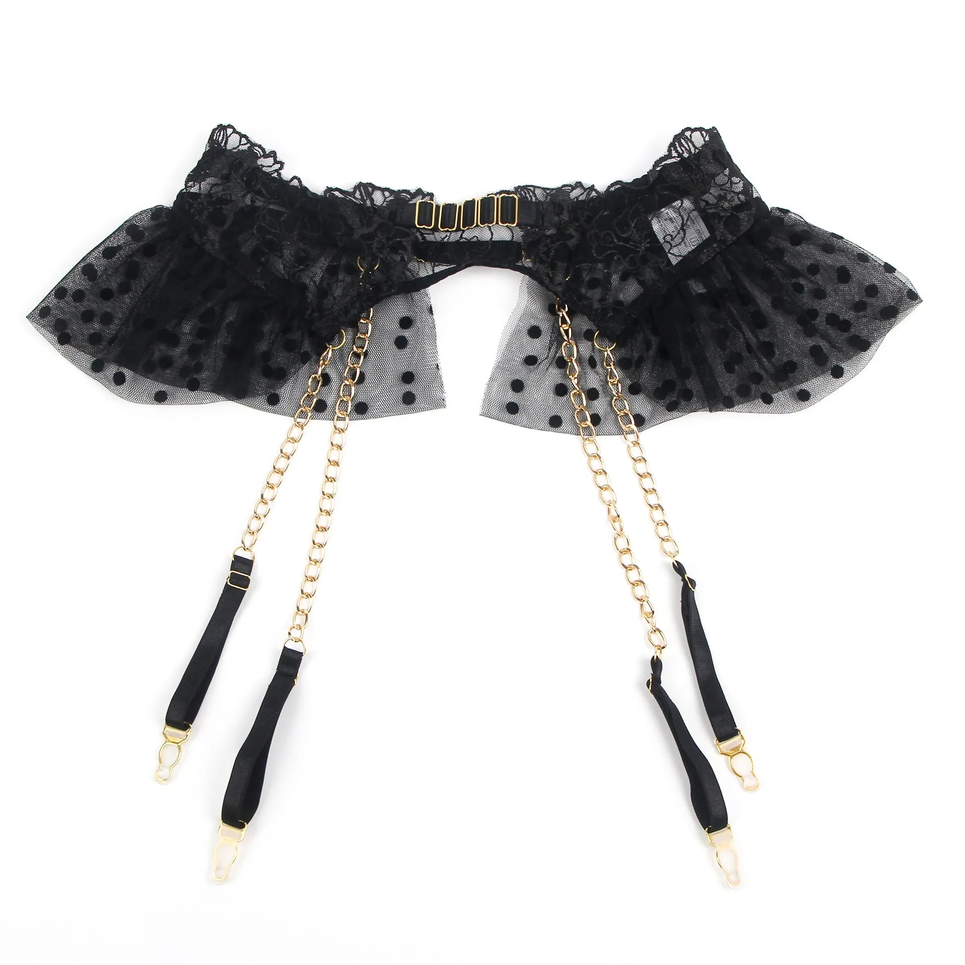 Sexy Egypt Lace Garter Bra Panty Set